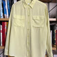 c.2000 Lemon Yellow Equipment Silk Shirt