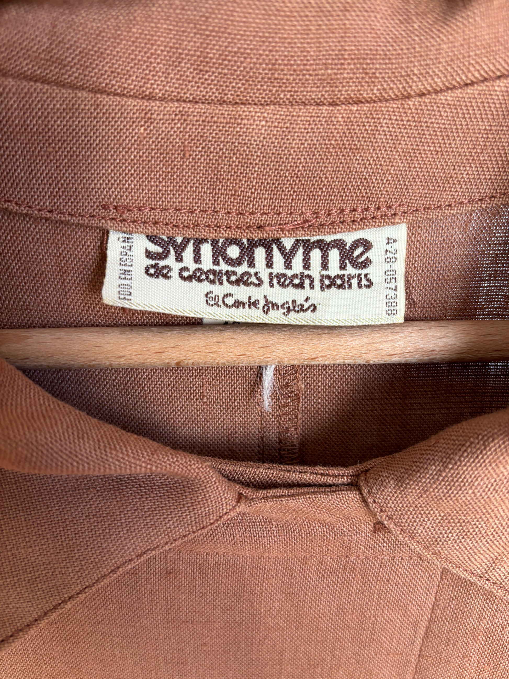 c.1980 Overcoat - Synonyme by Georges Rech