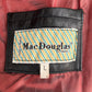 c.1980 Chemise Cuir Mac Douglas Café Society