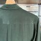 c.2000 Olive Green Equipment Silk Shirt