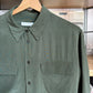 c.2000 Olive Green Equipment Silk Shirt