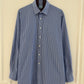 c.1990 Hilditch & Key striped Classic Shirt