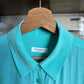 c.2000 Turquoise Equipment Silk Shirt