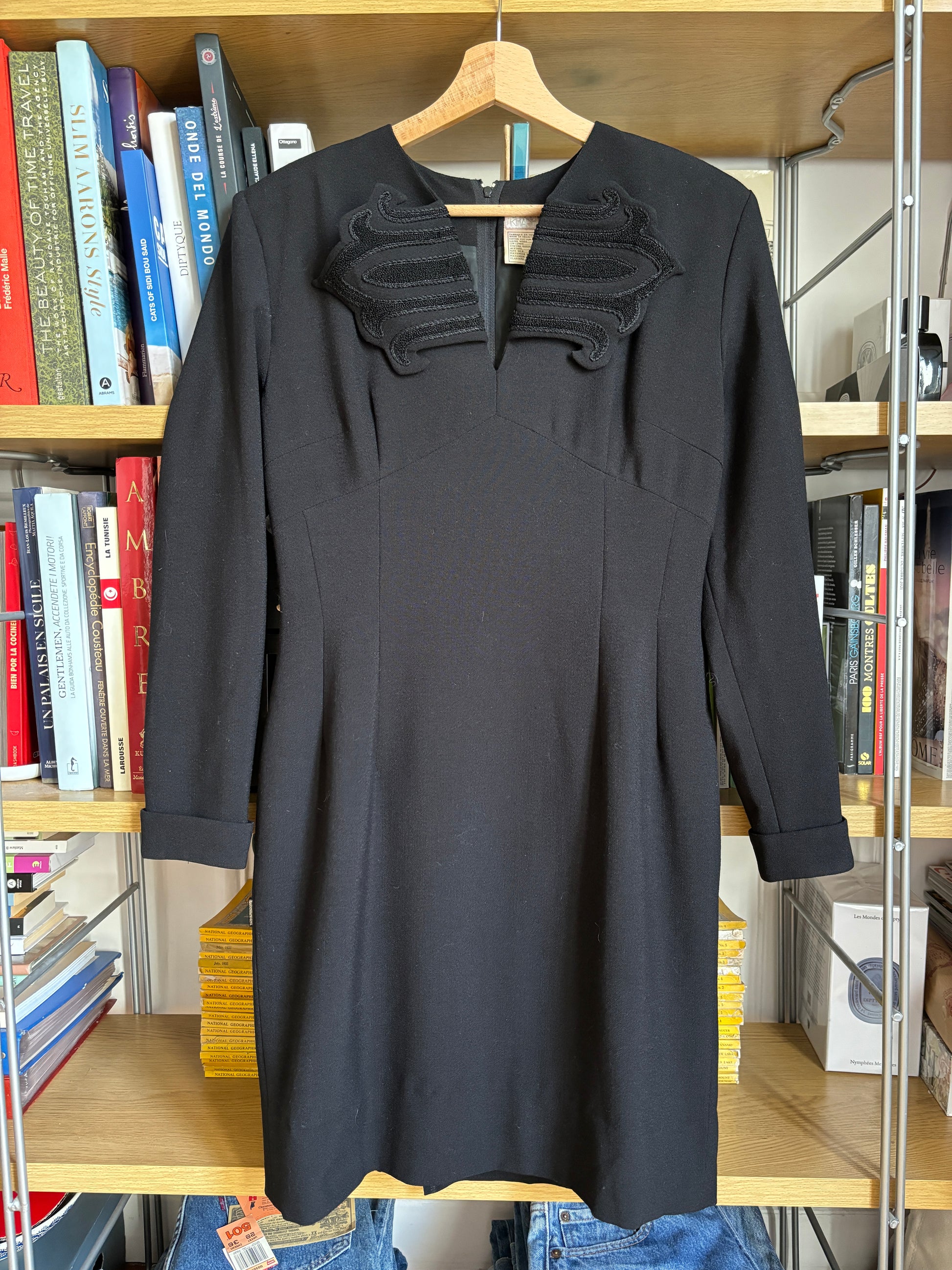 c.1990 Robe Emmanuelle Khanh Café Society