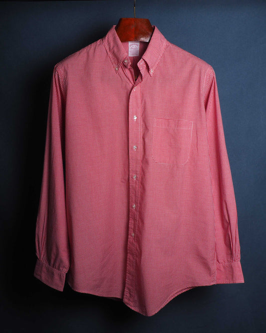 c.1980 Brooks Brothers Check Shirt