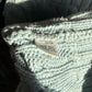 c.1990 Handknitted Blanc Bleu pullover