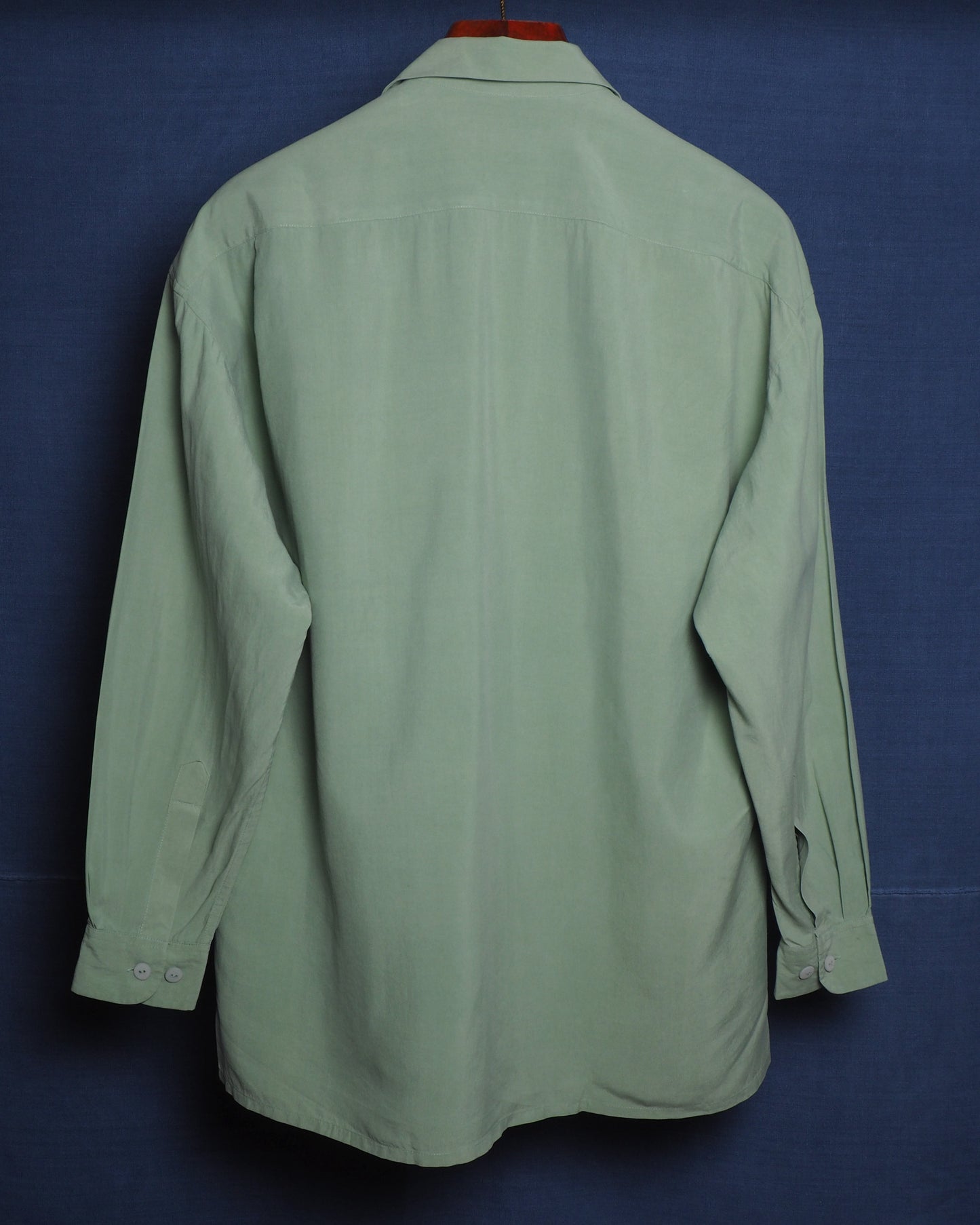 c.1980 Equipment Sauge Silk Shirt