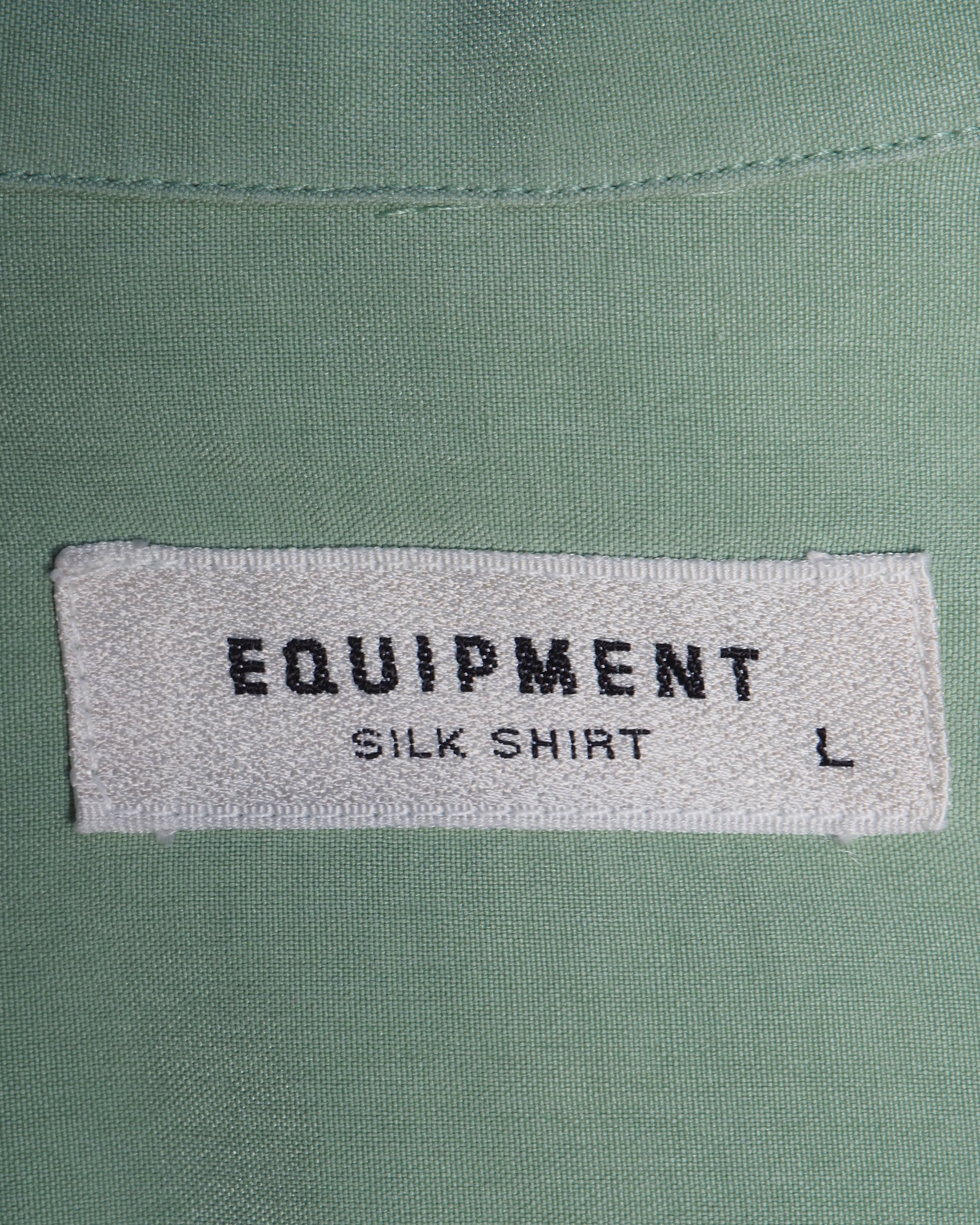 c.1980 Equipment Sauge Silk Shirt