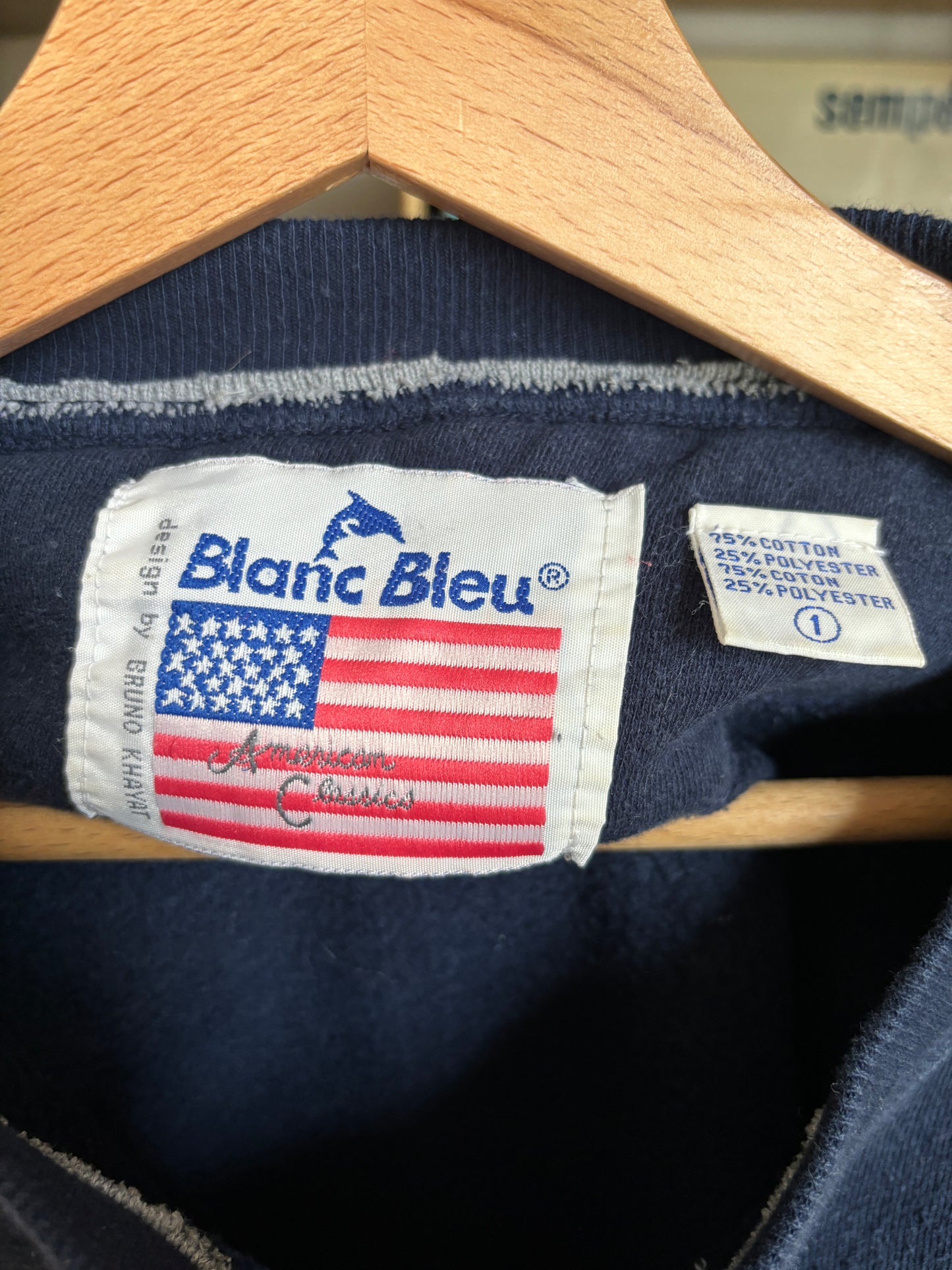 c.1990 Blanc Bleu Sweater