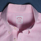 c.1990 Brooks Brothers Pink Checkered Shirt