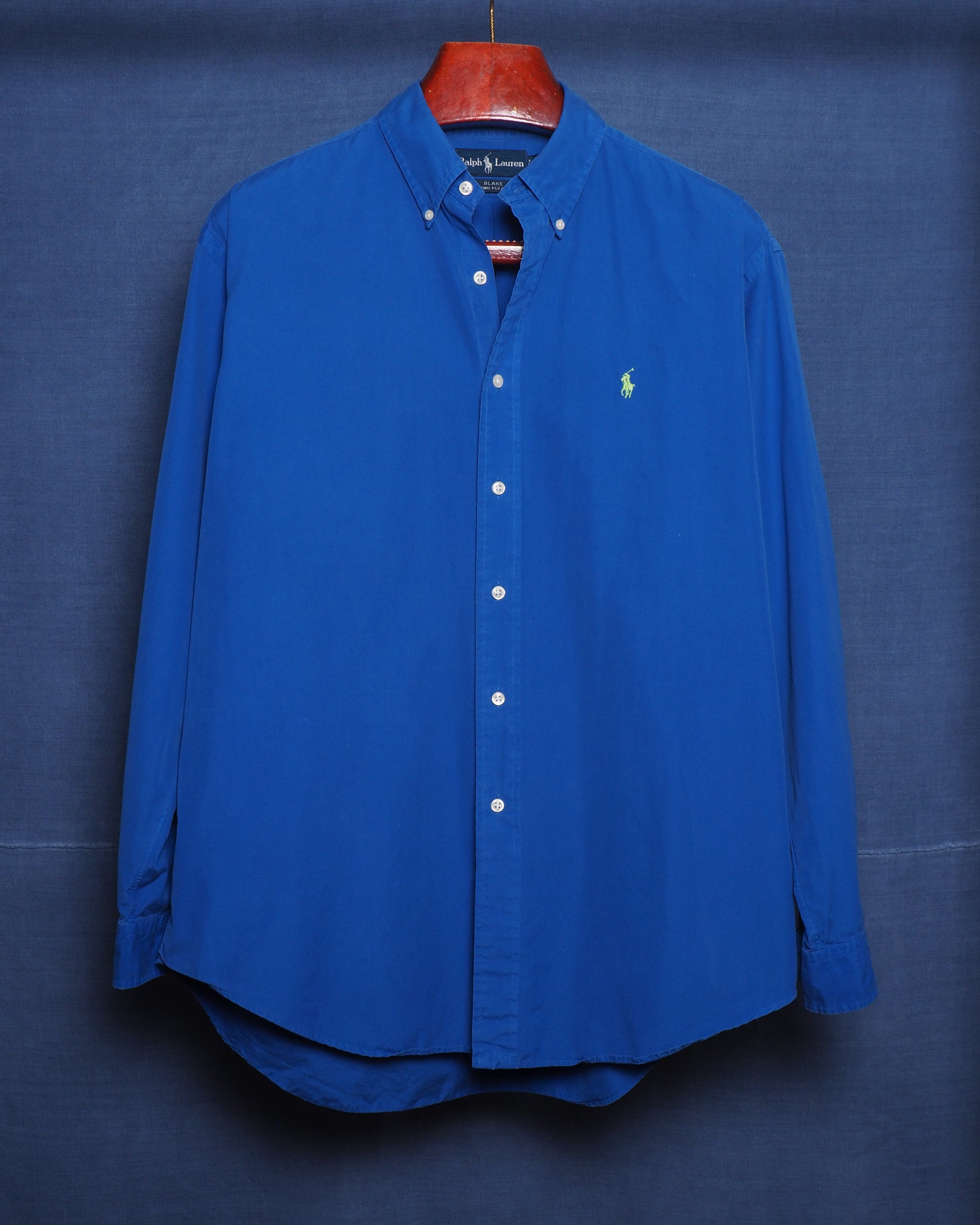 c.1990 Ralph Lauren Blue Shirt