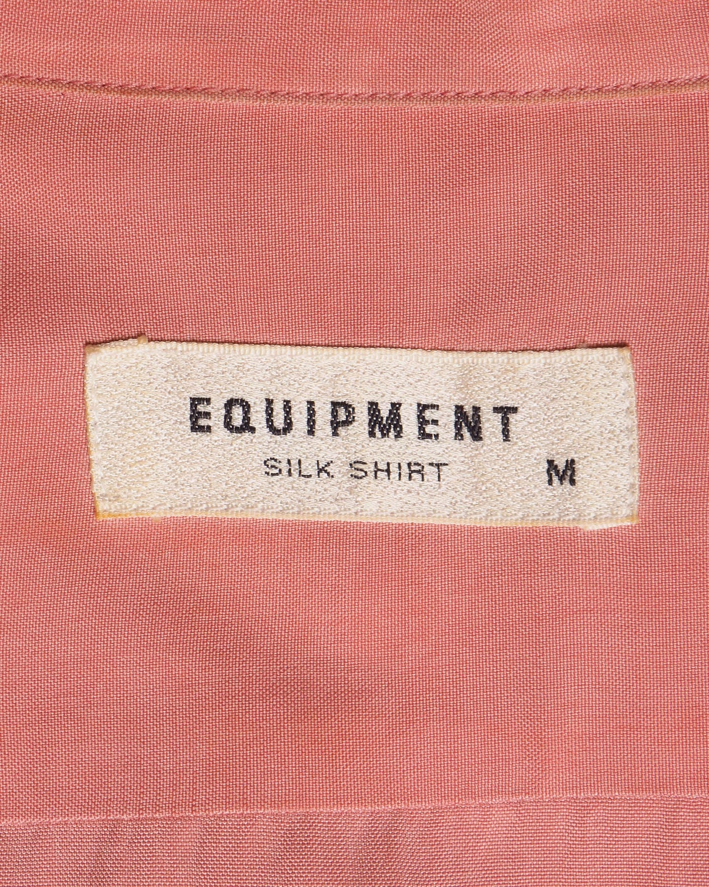 c.1990 Equipment Pink Shirt