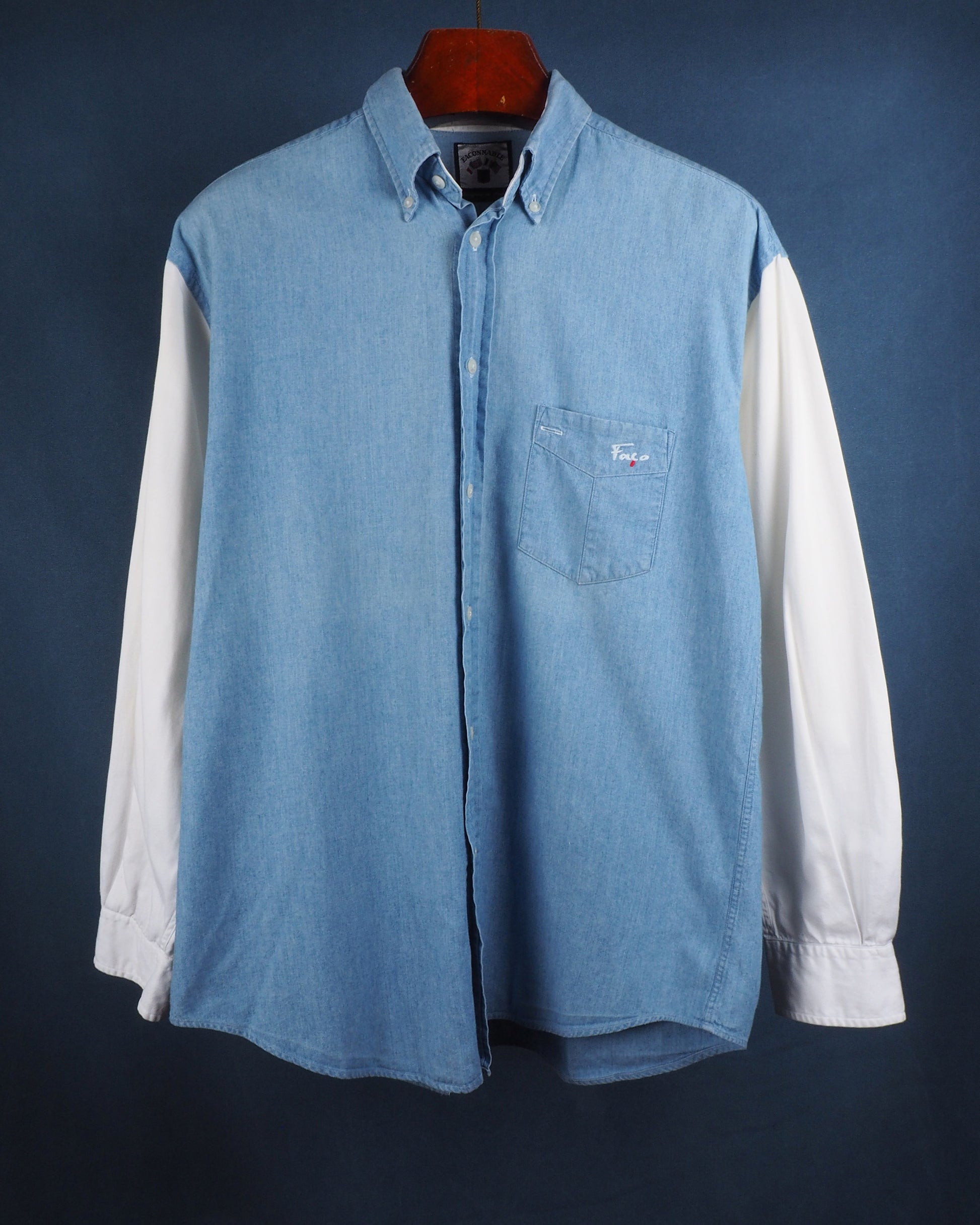 c.1980 Façonnable Shirt by Albert Goldberg