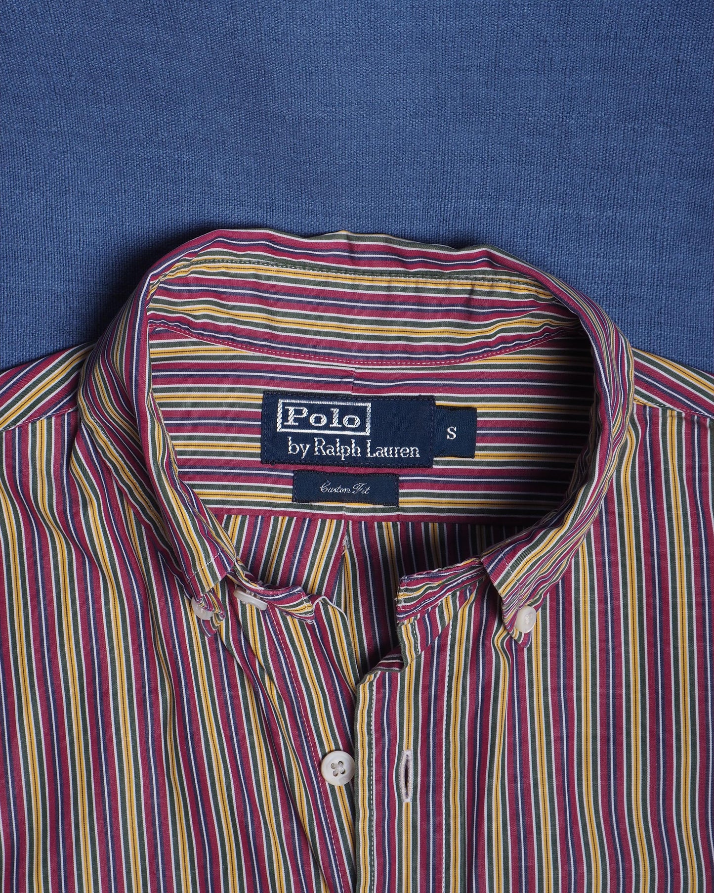 c.1990 Ralph Lauren Striped Shirt