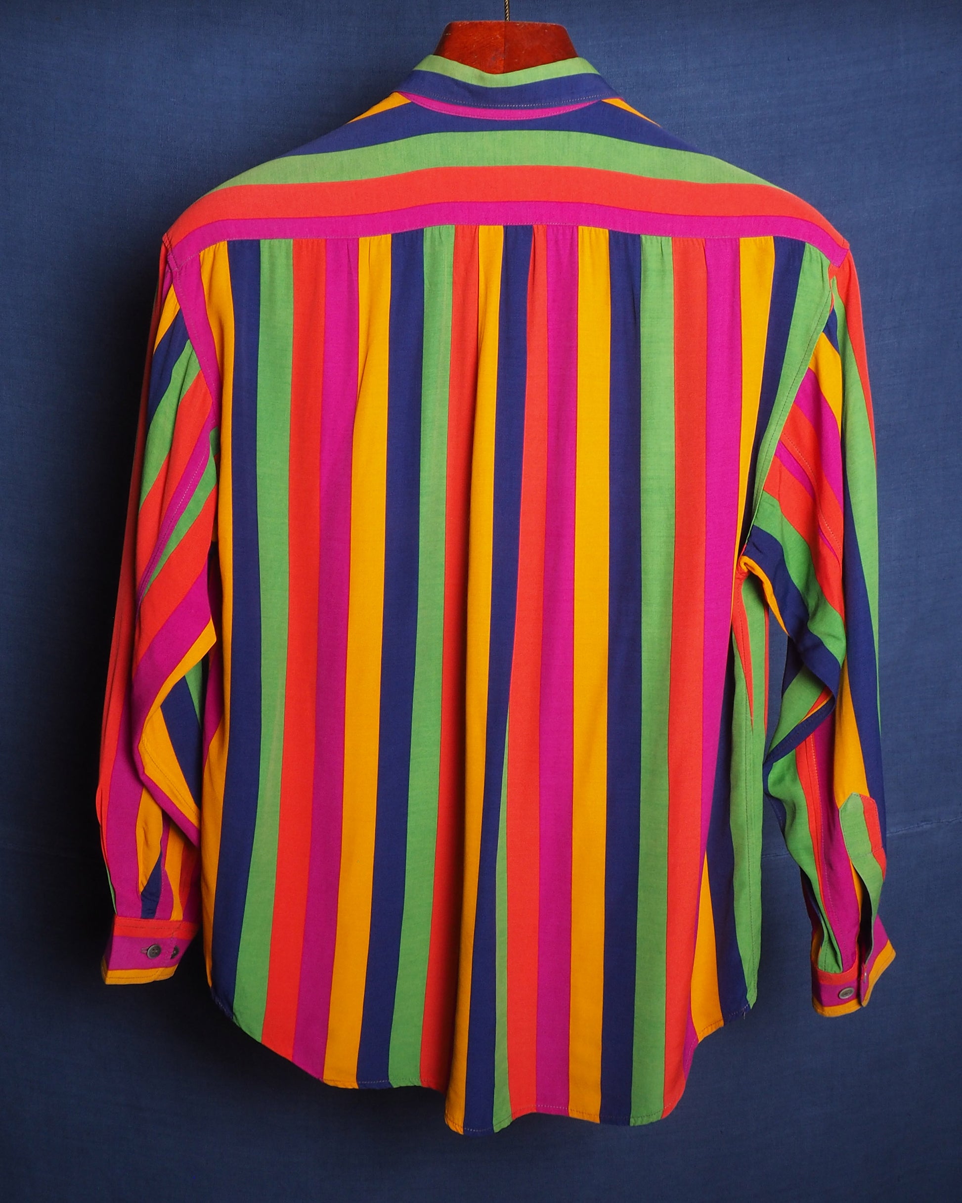 c.1980 Equipment Striped Shirt