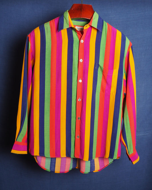 c.1980 Equipment Striped Shirt