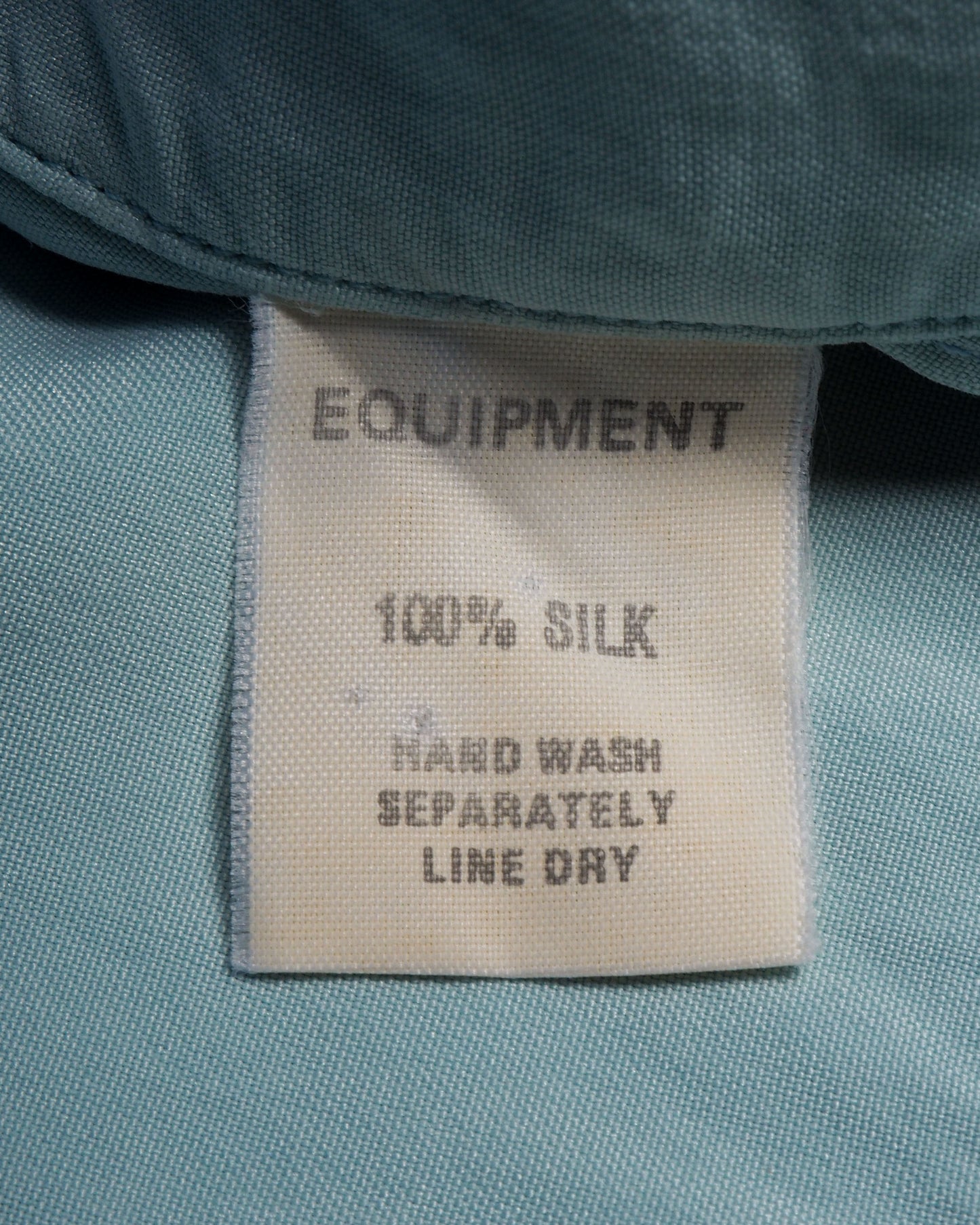 c.1980 Equipment Light Blue Shirt