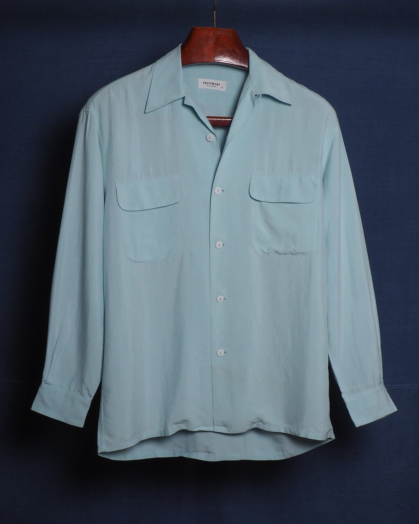 c.1980 Equipment Light Blue Shirt