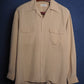 c.1980 Equipment Beige Silk Shirt