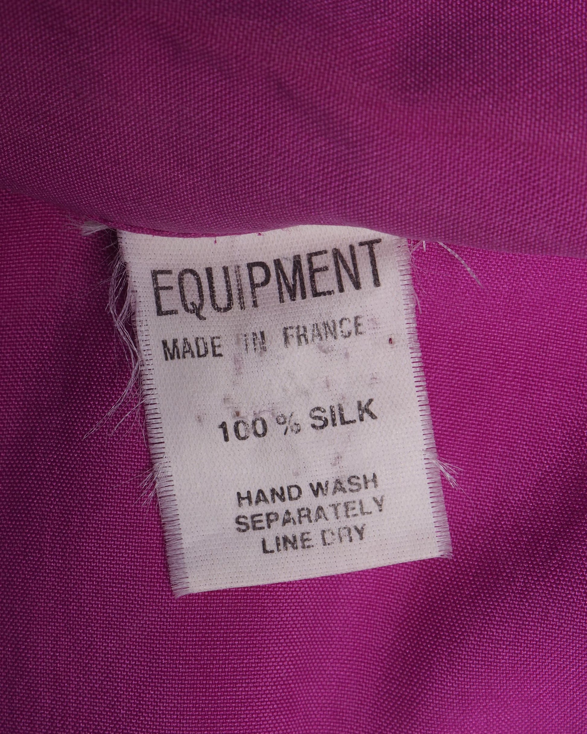 c.1980 Equipment Silk Shirt