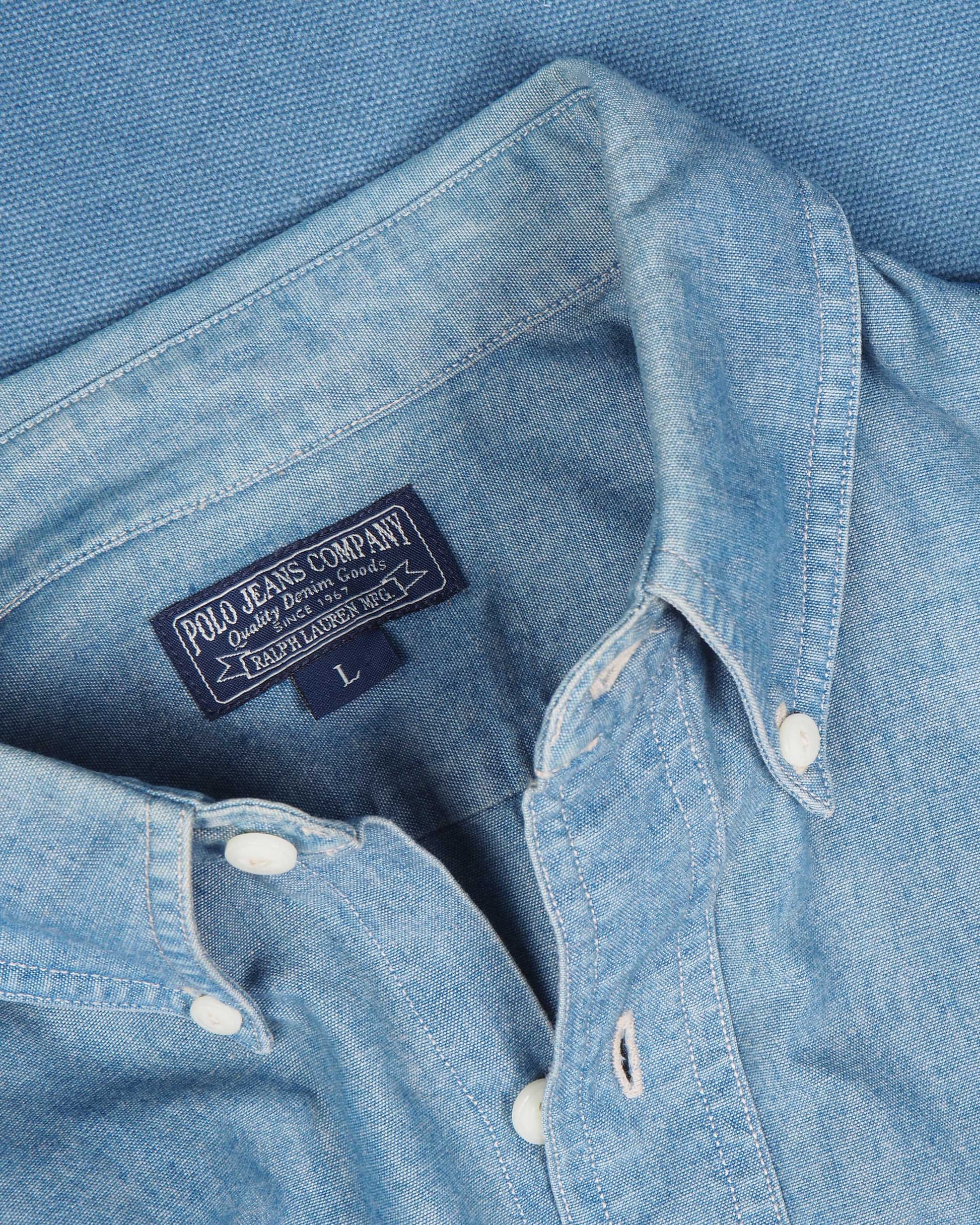 c.1990 Ralph Lauren Denim Shirt