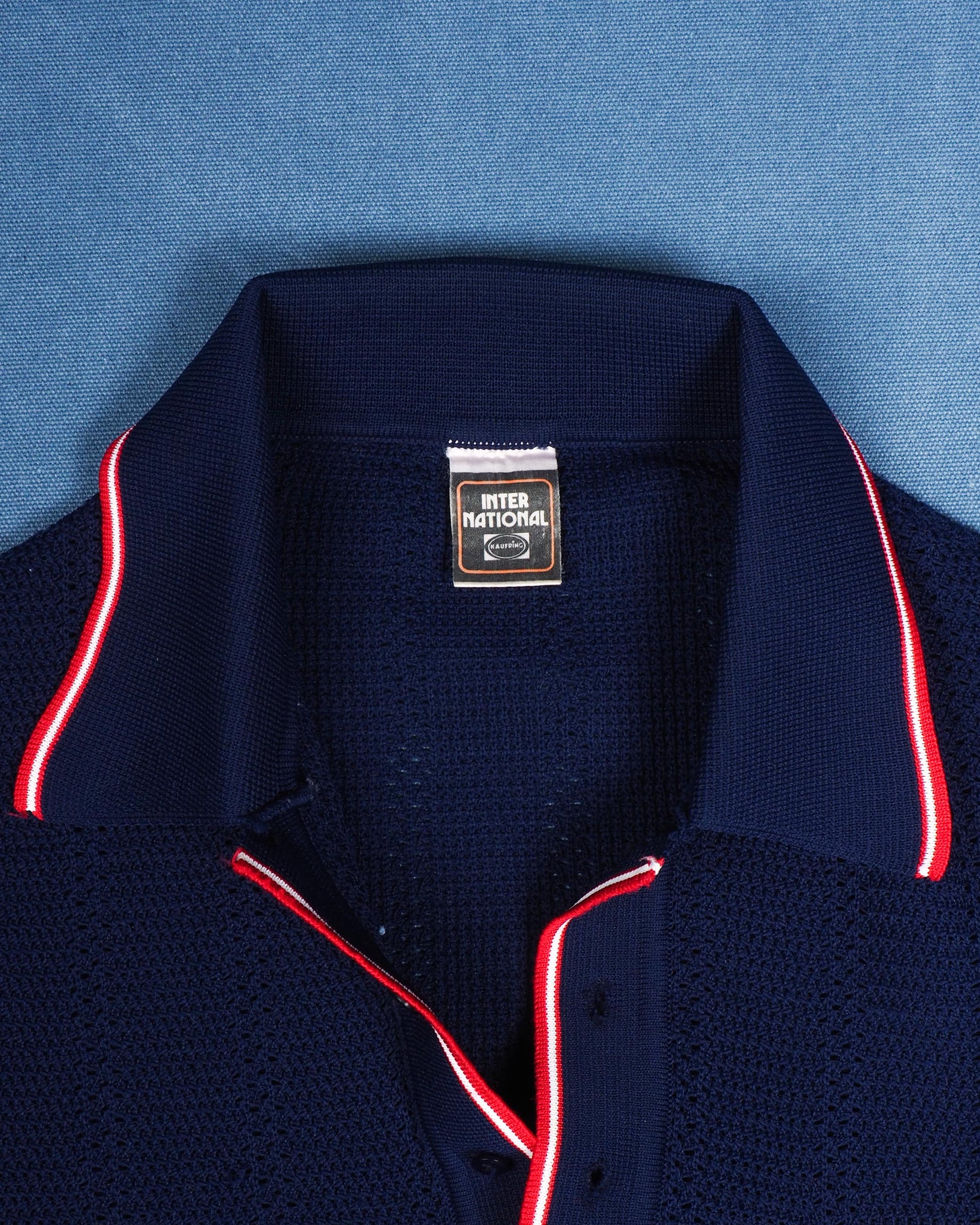 c.1970 Knitted Polo Shirt