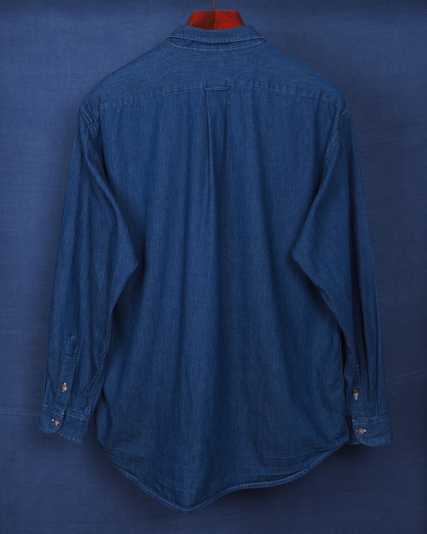 c.1990 Façonnable Denim Shirt - Size M