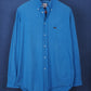 c.1990 Façonnable Blue Shirt - Size L