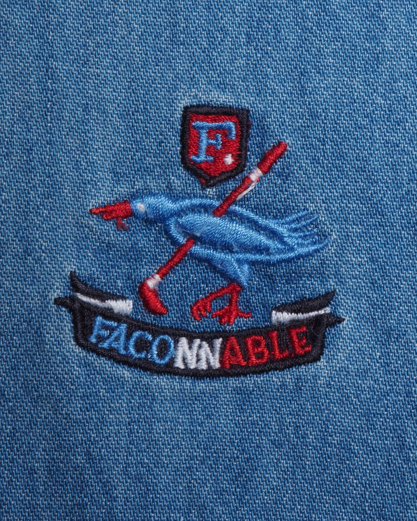 c.1990 Façonnable Denim Shirt