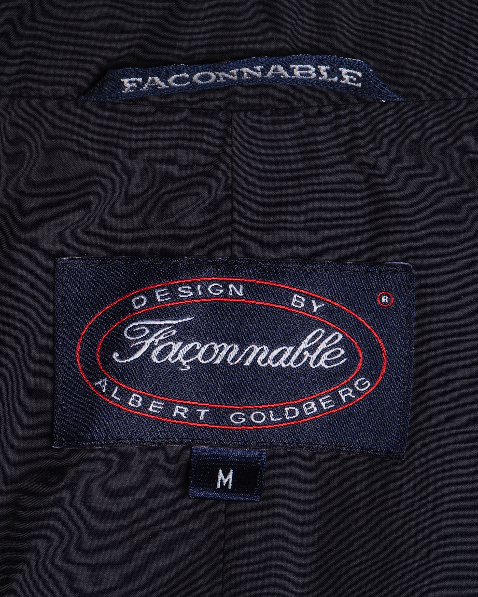 c.1990 Façonnable Jacket by Albert Goldberg - Size M