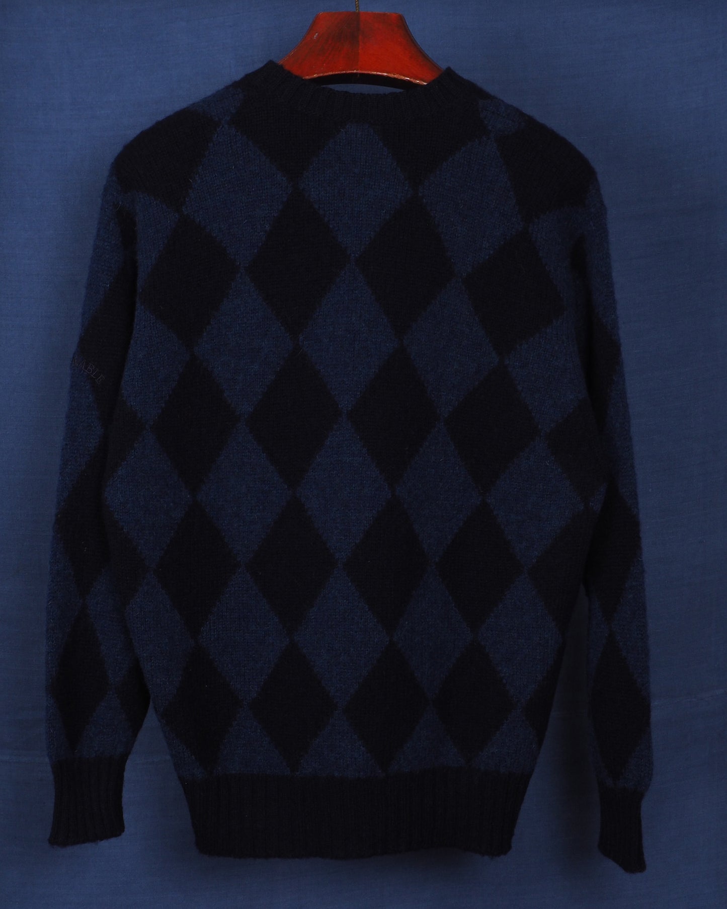 c.1980 Façonnable Wool Pullover by Albert Goldberg - Size L