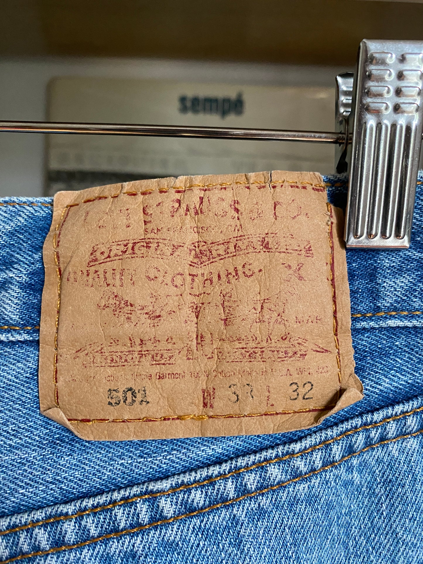 c.1990 Levi's 501 (33x32) - Made in U.S.A