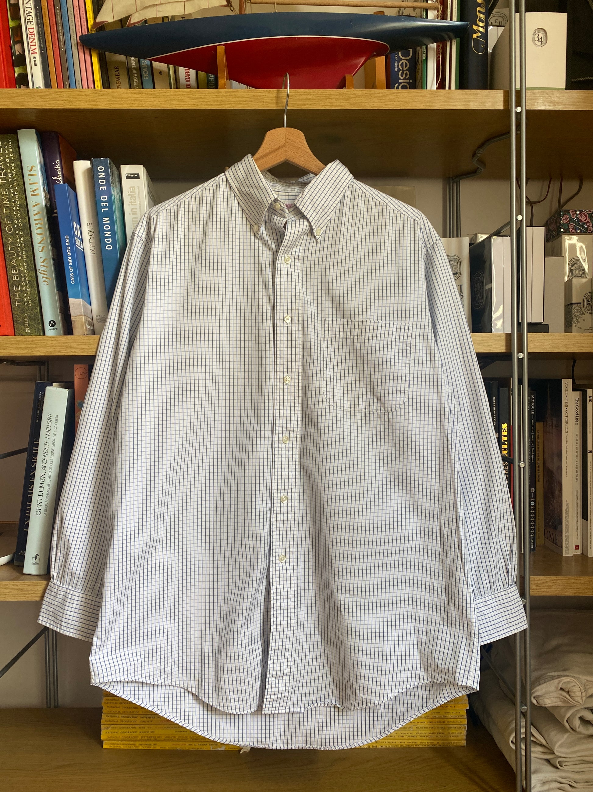 c.1990 Brooks Brothers striped 15 1/2 - 2 shirt