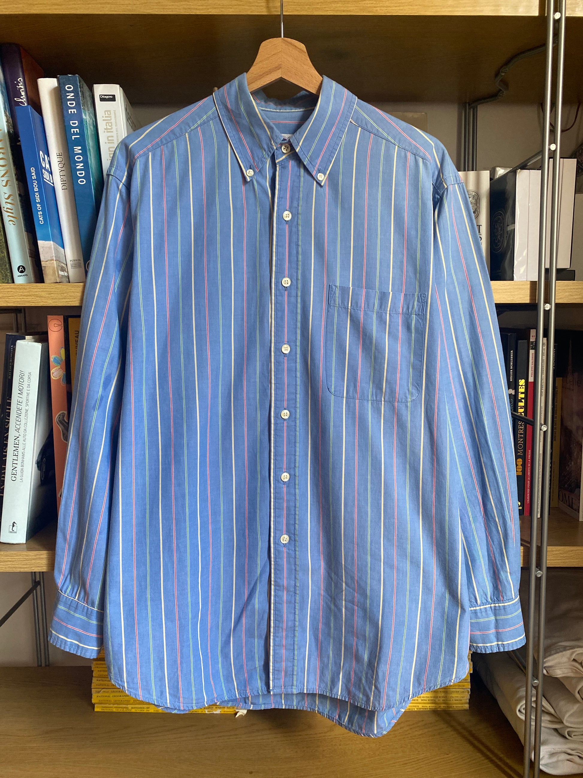 c.2000 Brooks Brothers striped shirt - Size M