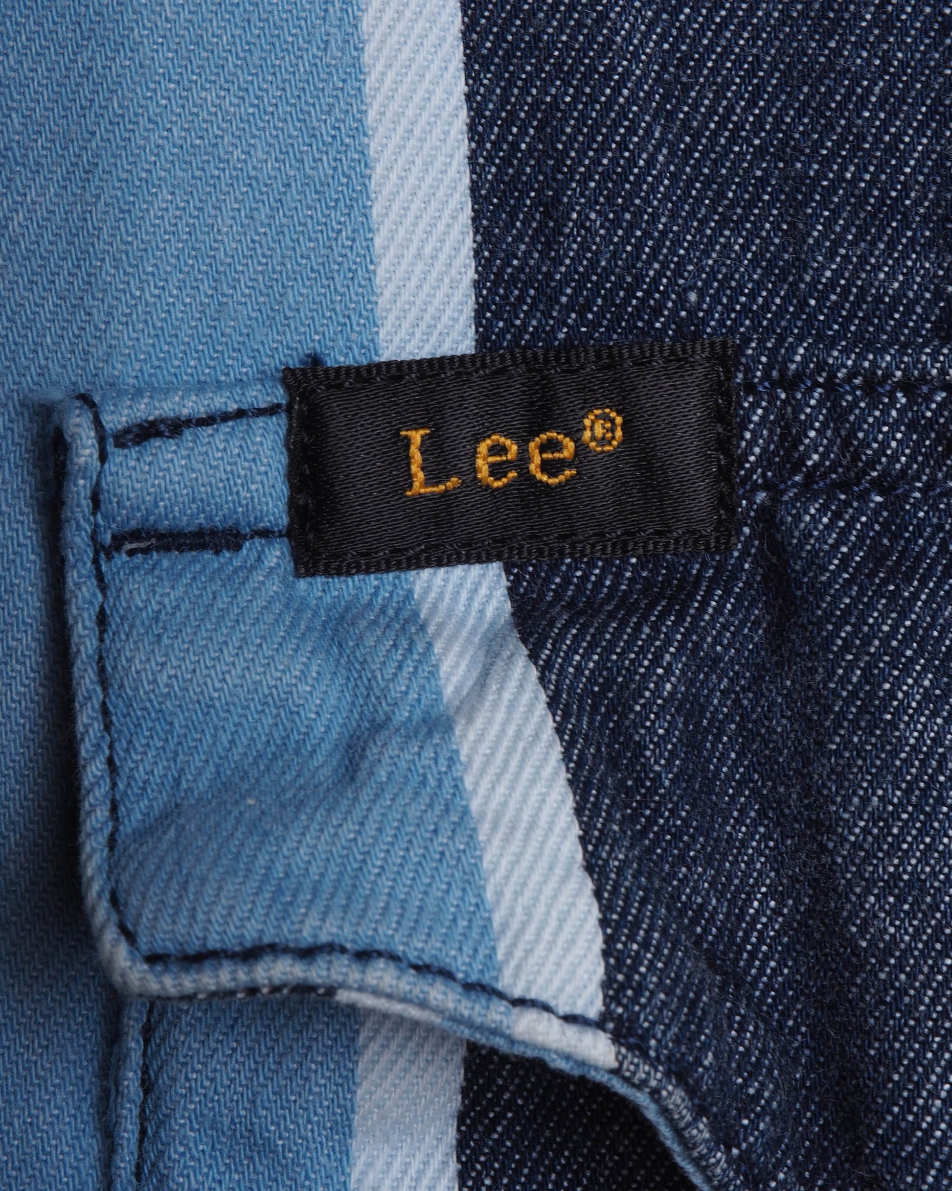 c.2000 Lee Striped Shirt