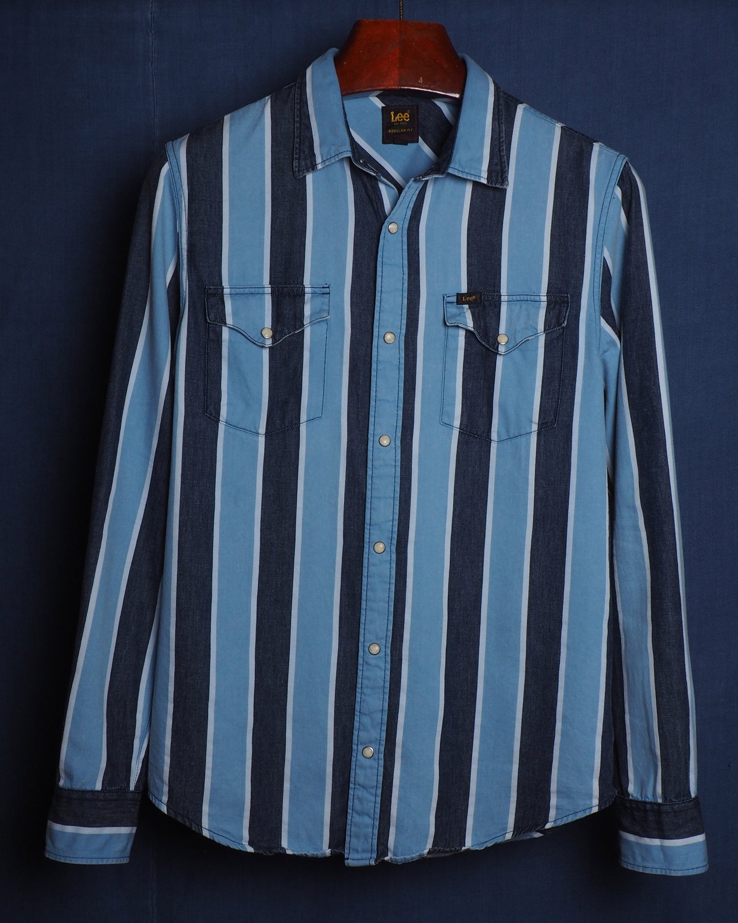 c.2000 Lee Striped Shirt