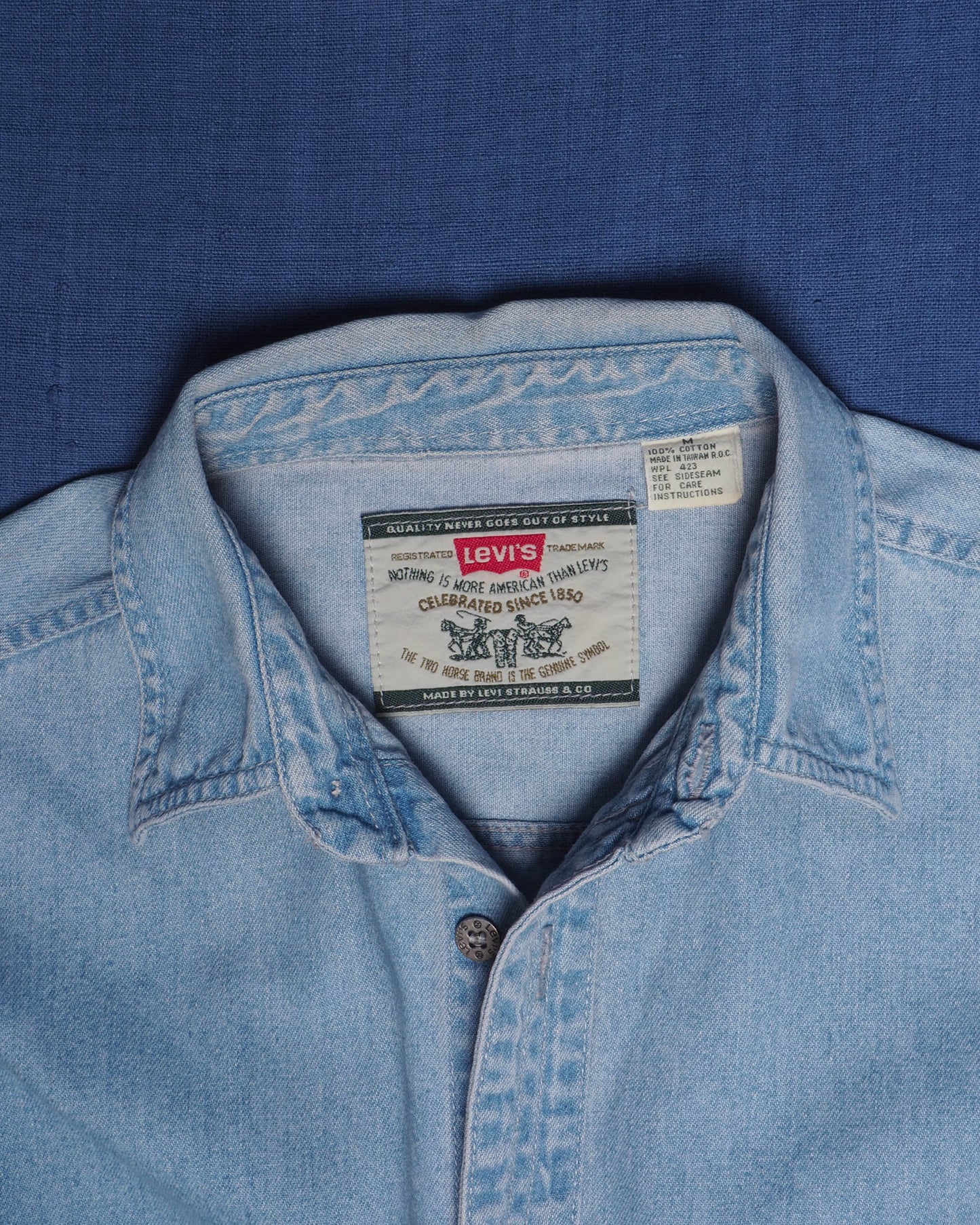 c.1980 Levi's Denim Shirt