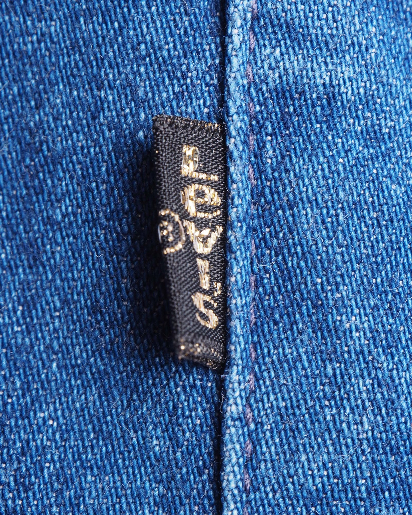 c.1980 Levi's Denim Sta-Prest Shirt