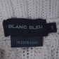 c.1990 Hand Knitted Blanc Bleu Pullover - Size S