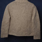 c.1990 Hand Knitted Wool Blanc Bleu Pullover - Size XS