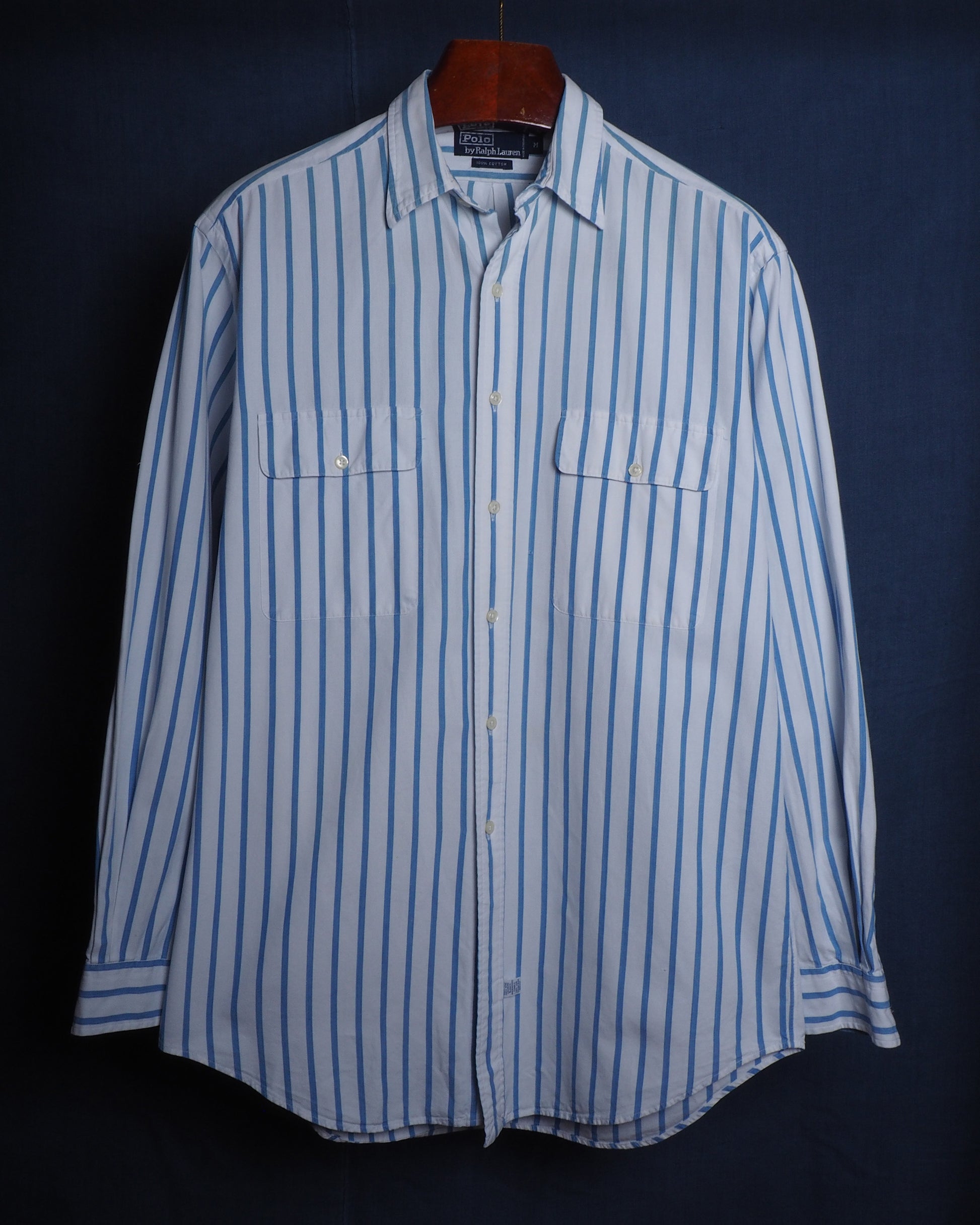 c.1990 Ralph Lauren Striped Shirt