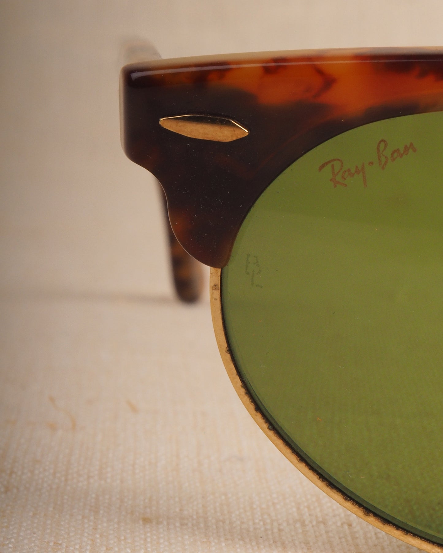 c.1990 Ray-Ban Clubmaster Oval W1264 by Bausch & Lomb