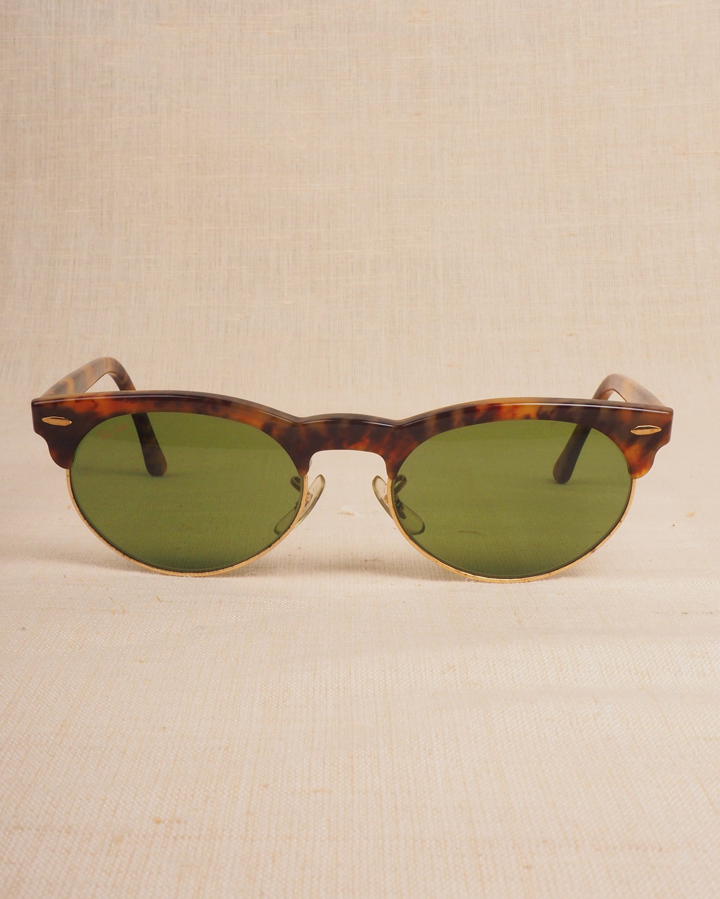 c.1990 Ray-Ban Clubmaster Oval W1264 by Bausch & Lomb