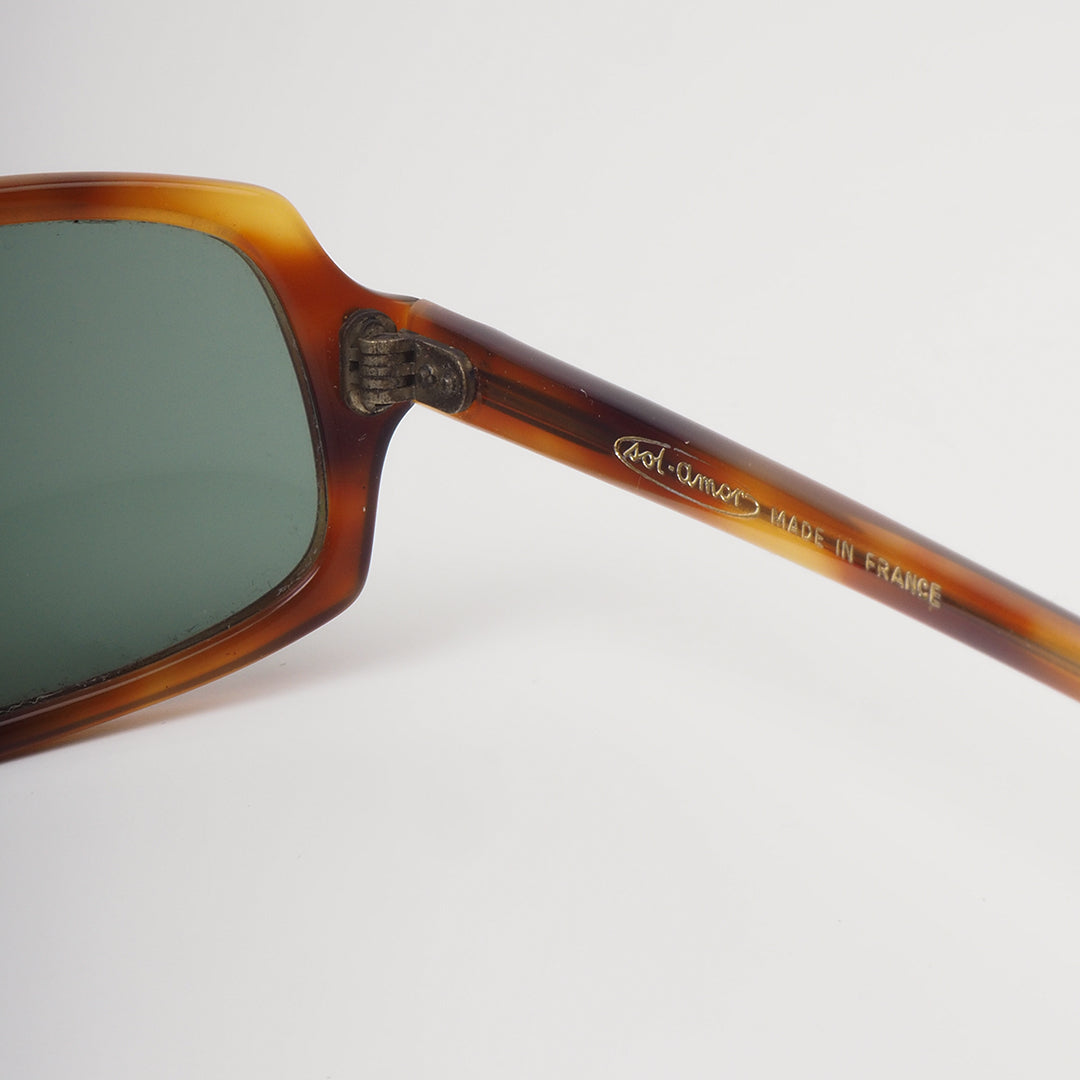 c.1980 Rectangular Sol Amor Sunglasses