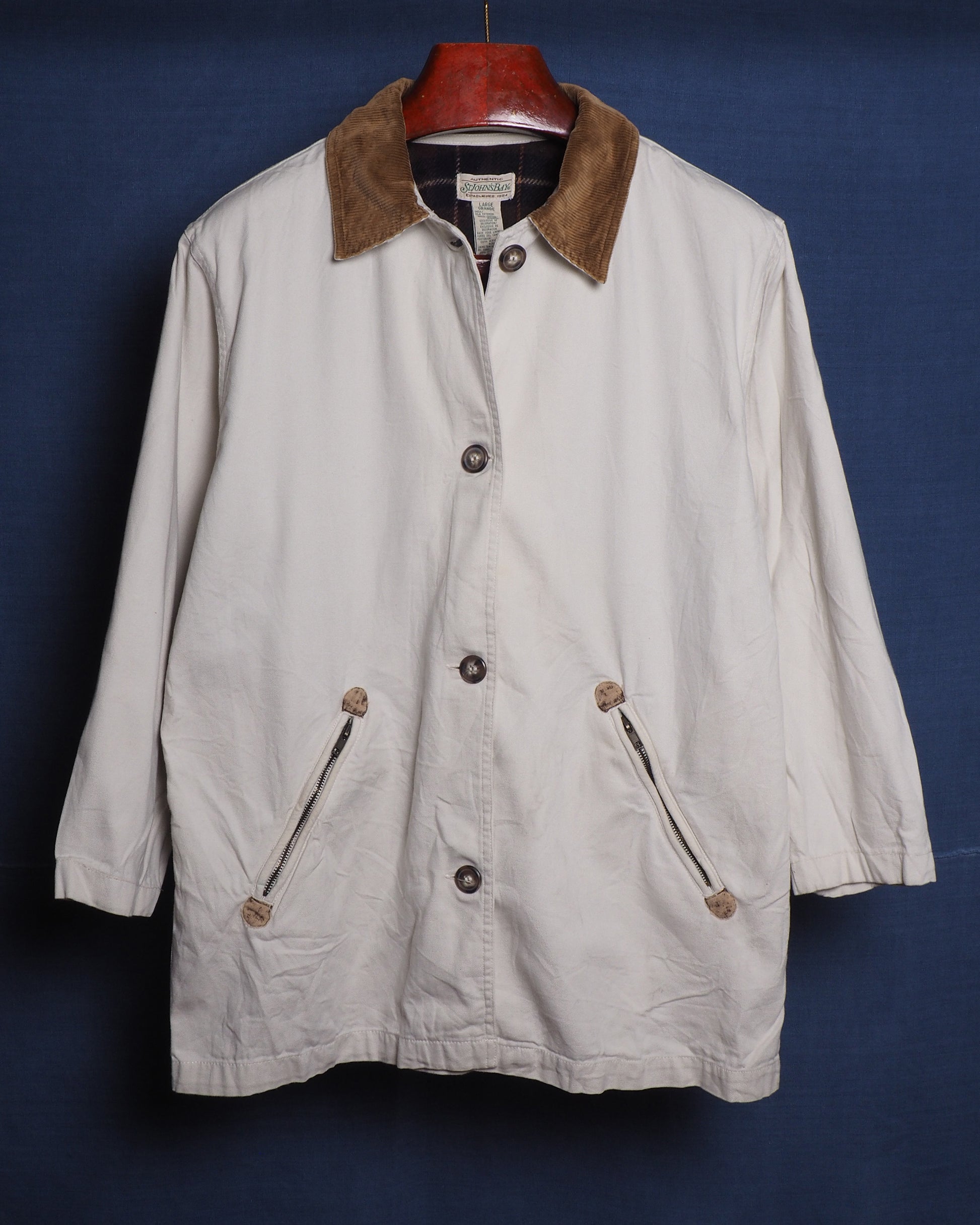 c.1990 St John's Bay Canvas Jacket