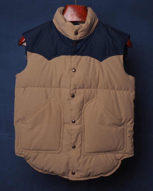 c.1980 William Barry Down Vest - Size S