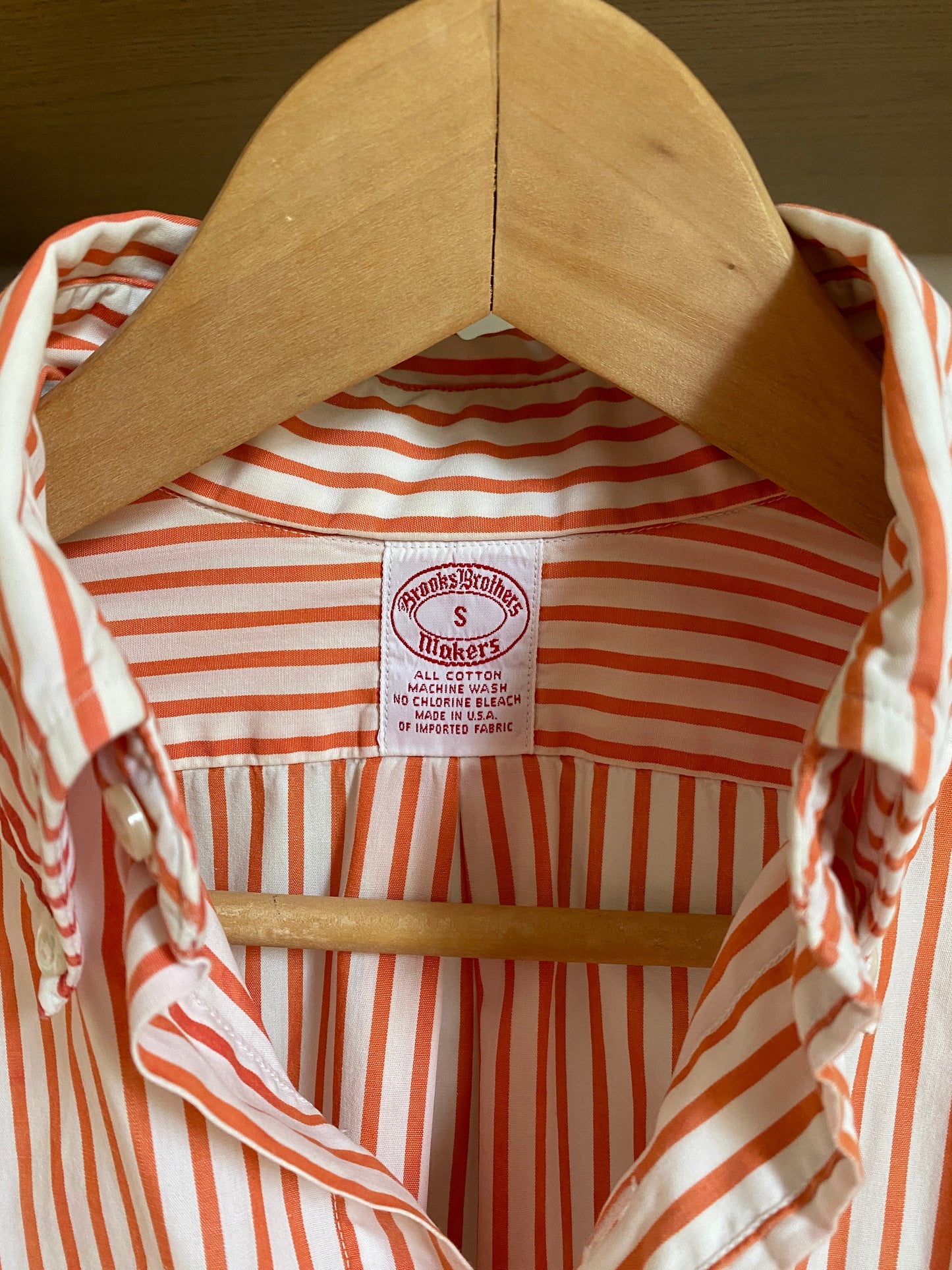 c.1990 Brooks Brothers striped shirt - Size S