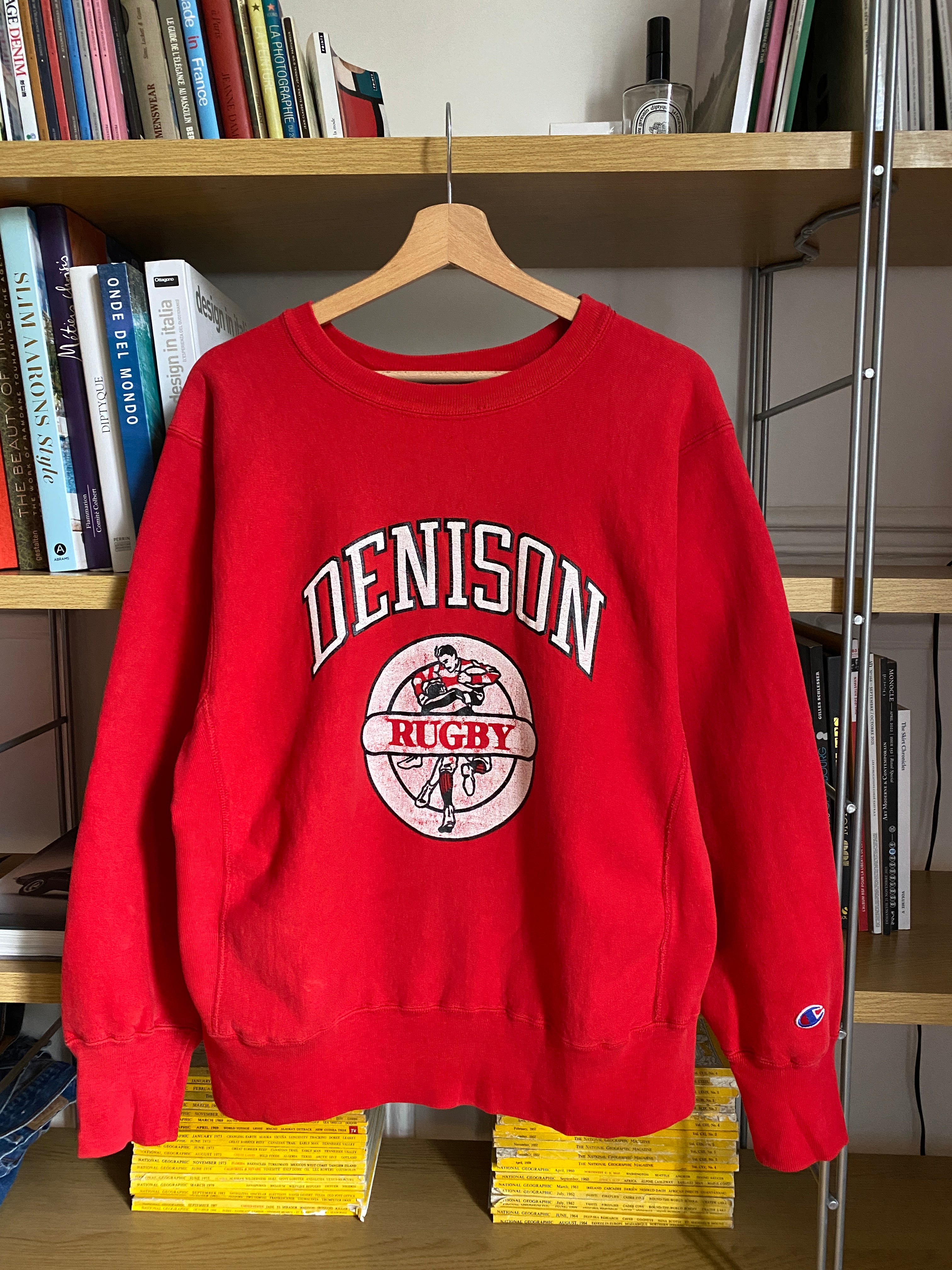 c.1980 Champion Denison Rugby sweatshirt – Café Society