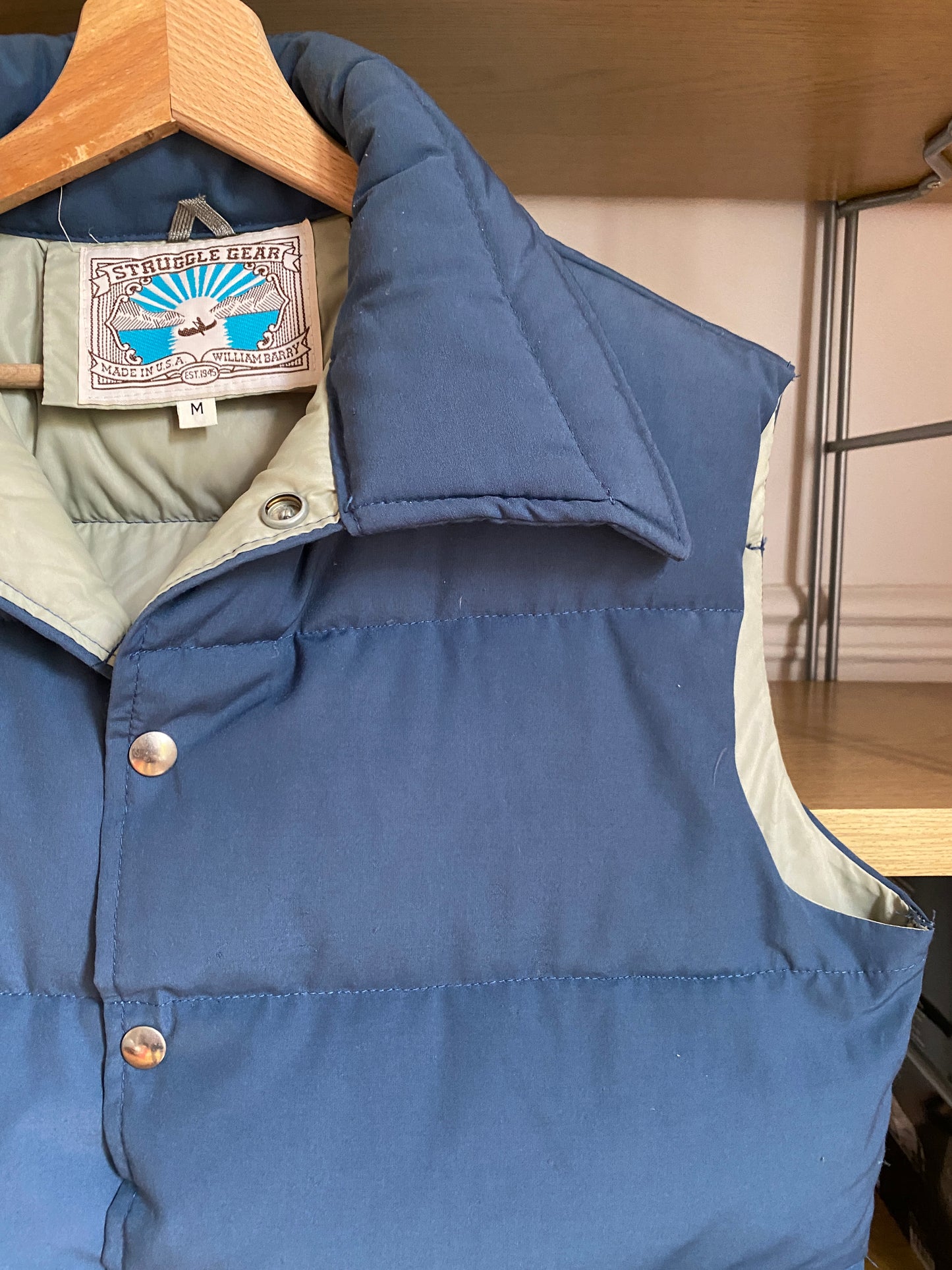 c.1980 William Barry Down Vest