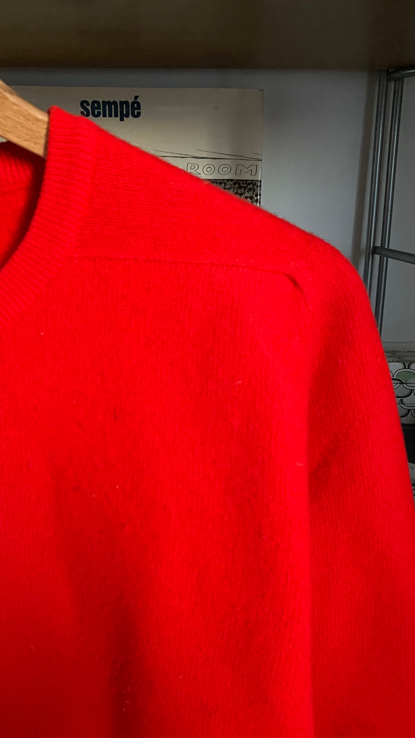 c.1980 Hémisphères Lambswool pullover